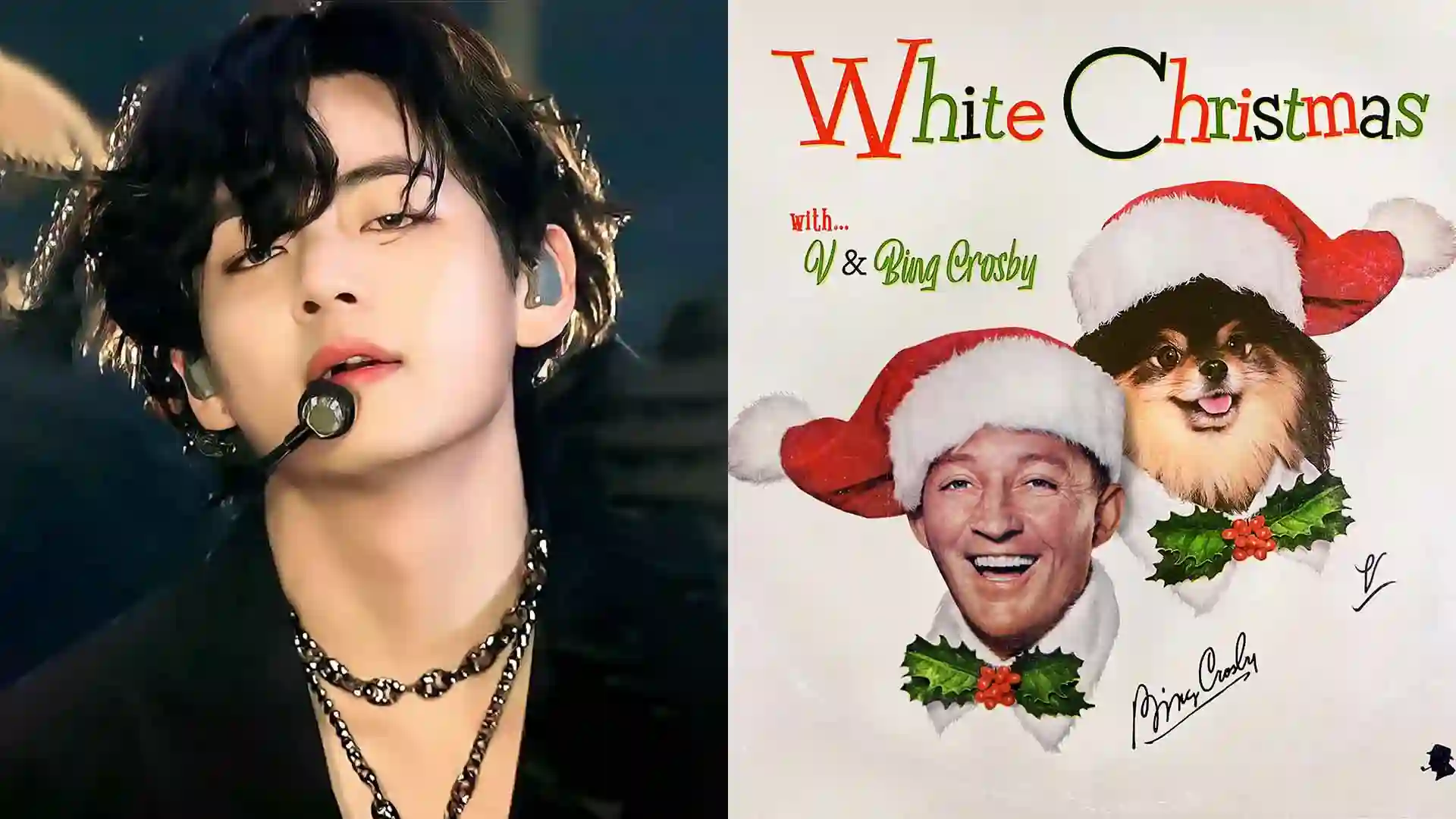 BTS’s V Teams Up with Bing Crosby for a Special Christmas Single!